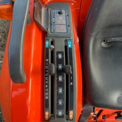 Naudotas traktorius KUBOTA GT21 (15 kW, su freza)
