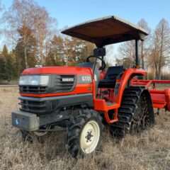 Naudotas traktorius KUBOTA GT21 (15 kW, su freza)