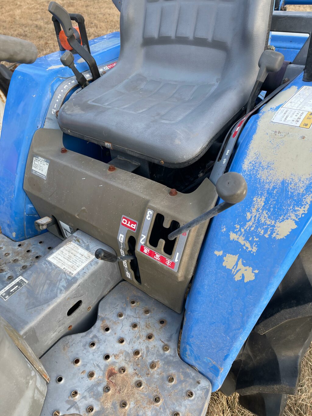 Naudotas traktorius ISEKI TM17 (13 kW, su freza)