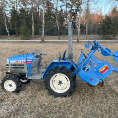 Naudotas traktorius ISEKI TM17 (13 kW, su freza)
