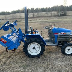 Naudotas traktorius ISEKI TM17 (13 kW, su freza)