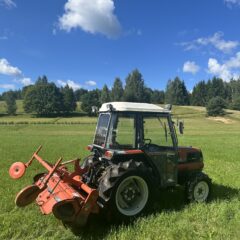 Naudotas traktorius KUBOTA GL33 (24 kW, su freza)