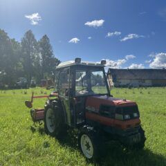 Naudotas traktorius KUBOTA GL33 (24 kW, su freza)