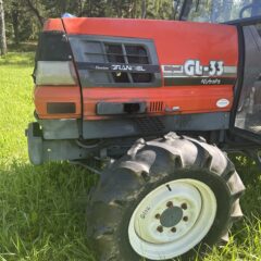 Naudotas traktorius KUBOTA GL33 (24 kW, su freza)