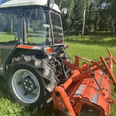 Naudotas traktorius KUBOTA GL33 (24 kW, su freza)
