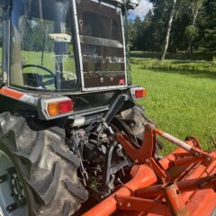 Naudotas traktorius KUBOTA GL33 (24 kW, su freza)