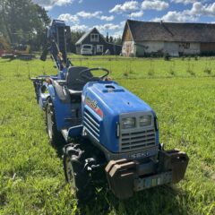 Naudotas traktorius ISEKI TF15F (11 kW, su freza ir vagojimo aparatu)