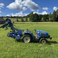Naudotas traktorius ISEKI TF15F (11 kW, su freza ir vagojimo aparatu)