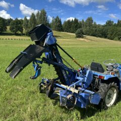 Naudotas traktorius ISEKI TF15F (11 kW, su freza ir vagojimo aparatu)