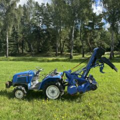 Naudotas traktorius ISEKI TF15F (11 kW, su freza ir vagojimo aparatu)