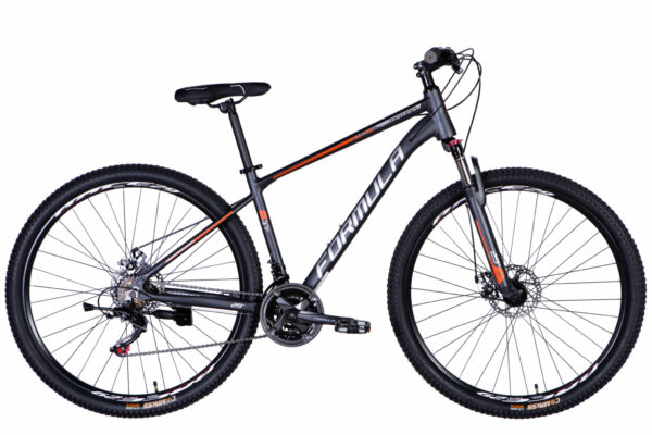 Dviratis FORMULA MOTION (29", 17", pilka) [2025 m. modelis]