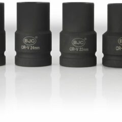 Smūginių galvučių rinkinys BJC M58262 (8 vnt., 17–33 mm)