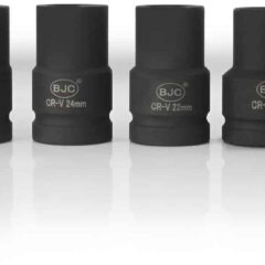 Smūginių galvučių rinkinys BJC M58262 (8 vnt., 17–33 mm)