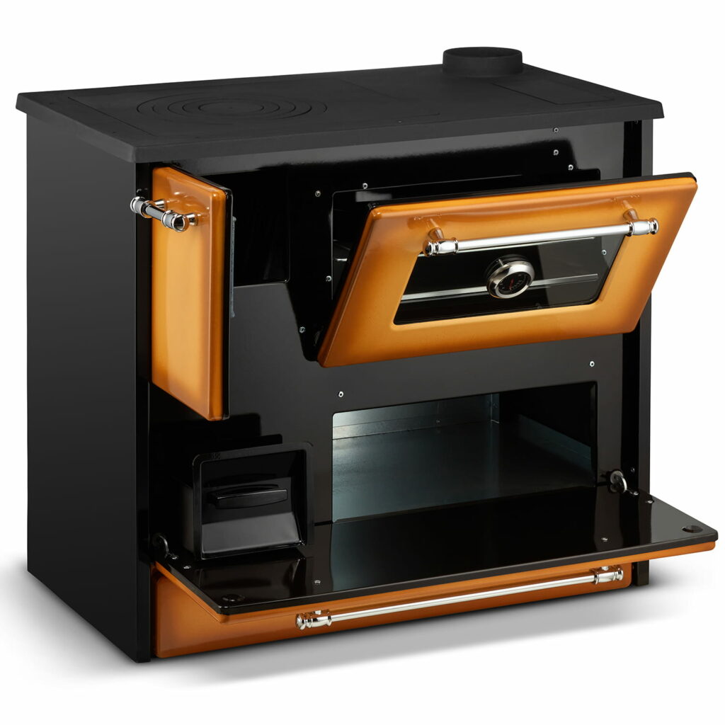 Krosnelė-viryklė su vandens kontūru OMEGA 701T (16,2 kW)