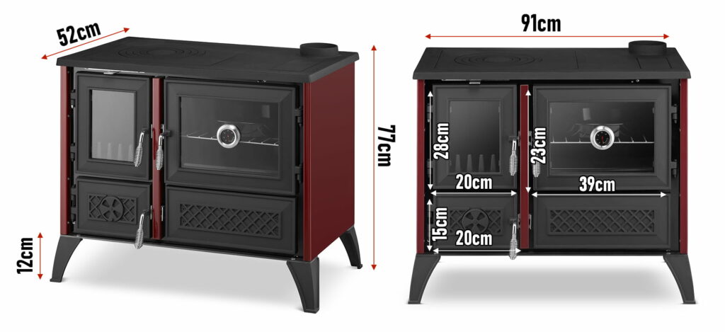 Krosnelė-viryklė STELLA 801 (11 kW)