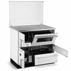 Krosnelė-viryklė su vandens kontūru ALFA PLAM ALFA TERM 20 (23 kW)