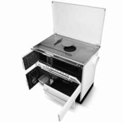 Krosnelė-viryklė su vandens kontūru ALFA PLAM ALFA TERM 20 (23 kW)