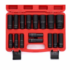 Smūginių galvučių rinkinys KRAFT&DELE KD10531 (16 vnt., 10–32 mm)