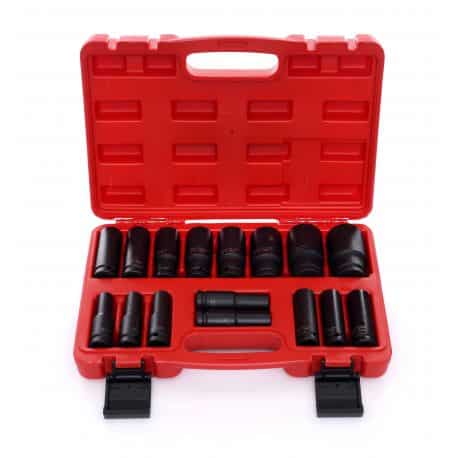 Smūginių galvučių rinkinys KRAFT&DELE KD10531 (16 vnt., 10–32 mm)