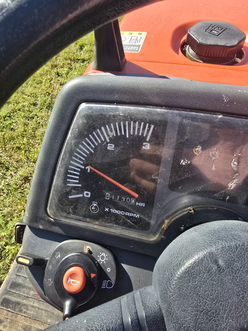 Naudotas traktorius KUBOTA GB13D (10 kW, su freza)
