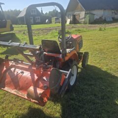 Naudotas traktorius KUBOTA GB13D (10 kW, su freza)