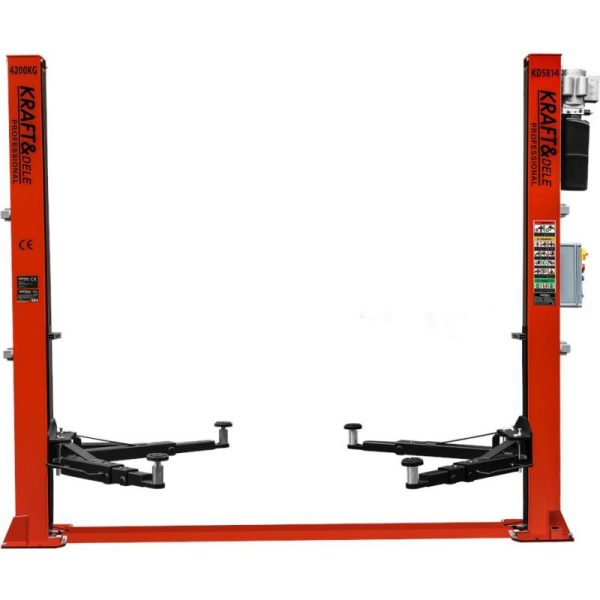 Automatinis hidraulinis koloninis keltuvas KRAFT&DELE KD5814 (400 V, 4,2 t)