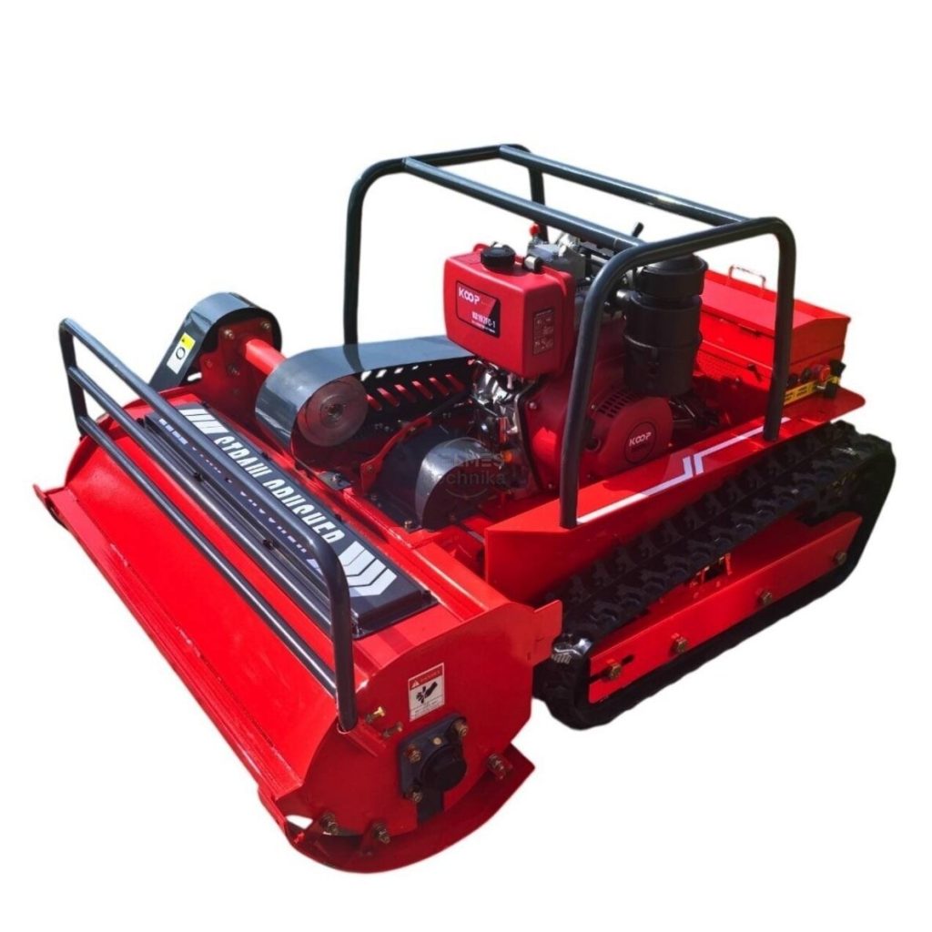 Dyzelinis mulčeris robotas GUST 100 (12 AG, 100 cm)