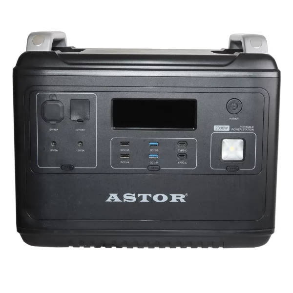 Išorinė baterija ASTOR-2000 (2000 W, 327,6 Ah)