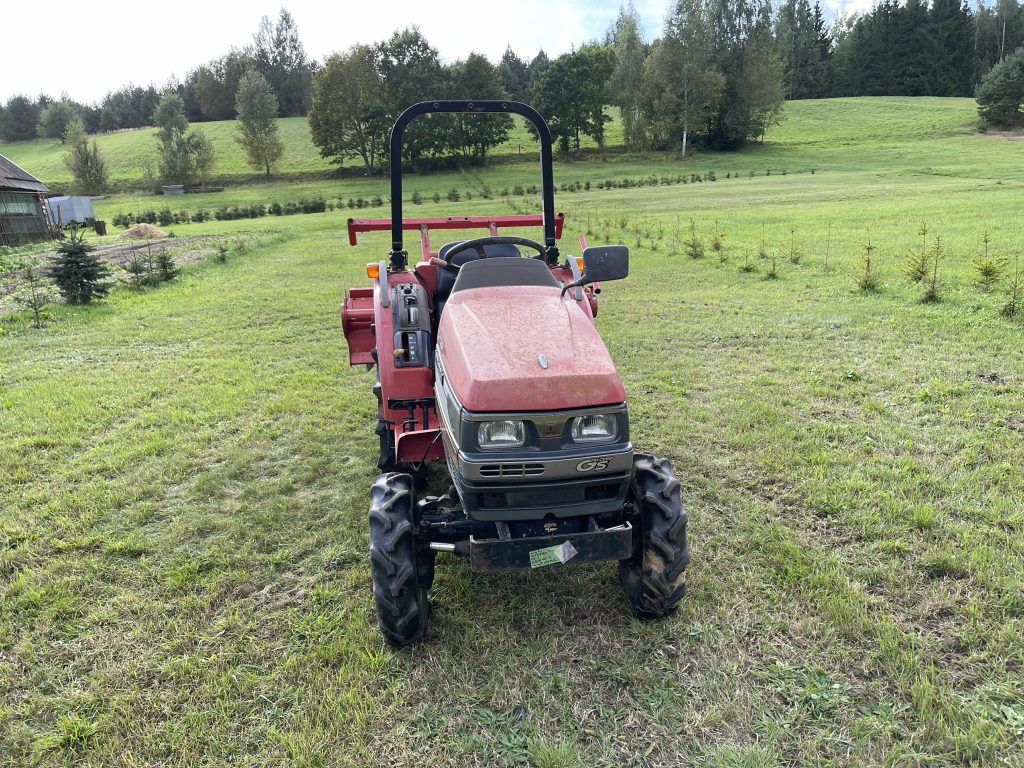 Naudotas traktorius MITSUBISHI MT161D (12 kW, su freza)