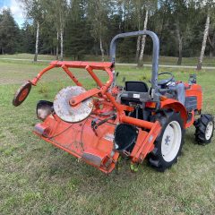 Naudotas traktorius KUBOTA KB16 (12 kW, su freza)