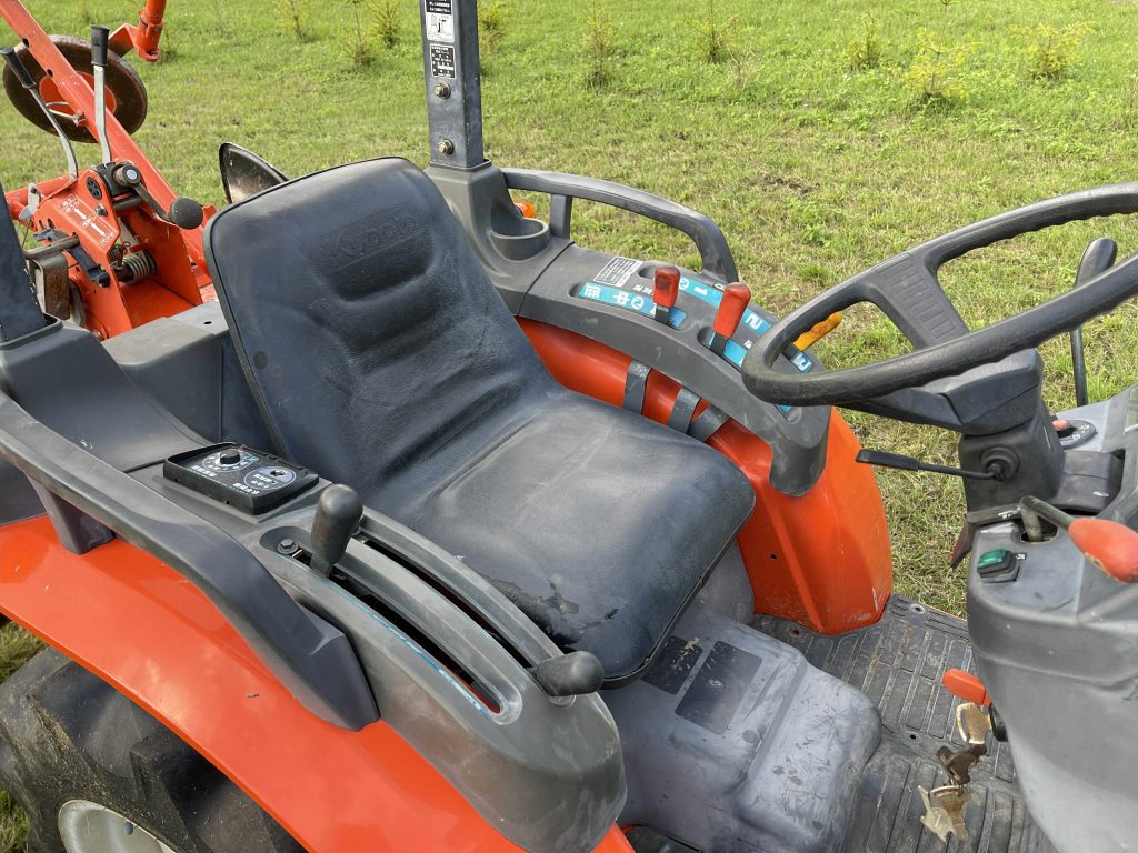 Naudotas traktorius KUBOTA KB16 (12 kW, su freza)