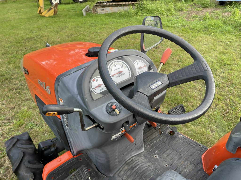Naudotas traktorius KUBOTA KB16 (12 kW, su freza)