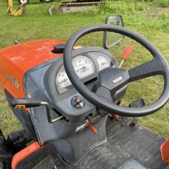 Naudotas traktorius KUBOTA KB16 (12 kW, su freza)