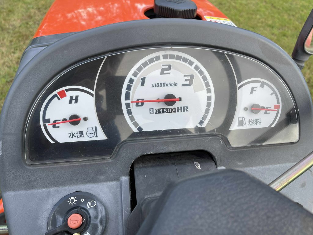 Naudotas traktorius KUBOTA KB16 (12 kW, su freza)