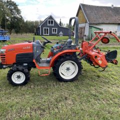 Naudotas traktorius KUBOTA KB16 (12 kW, su freza)