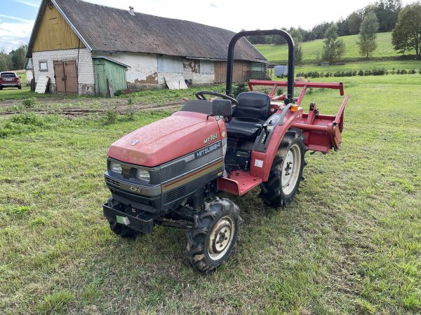 Naudotas traktorius MITSUBISHI MT161D (12 kW, su freza)