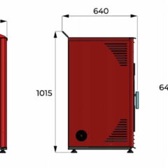 Granulinė krosnelė HELENA 8 (8 kW)