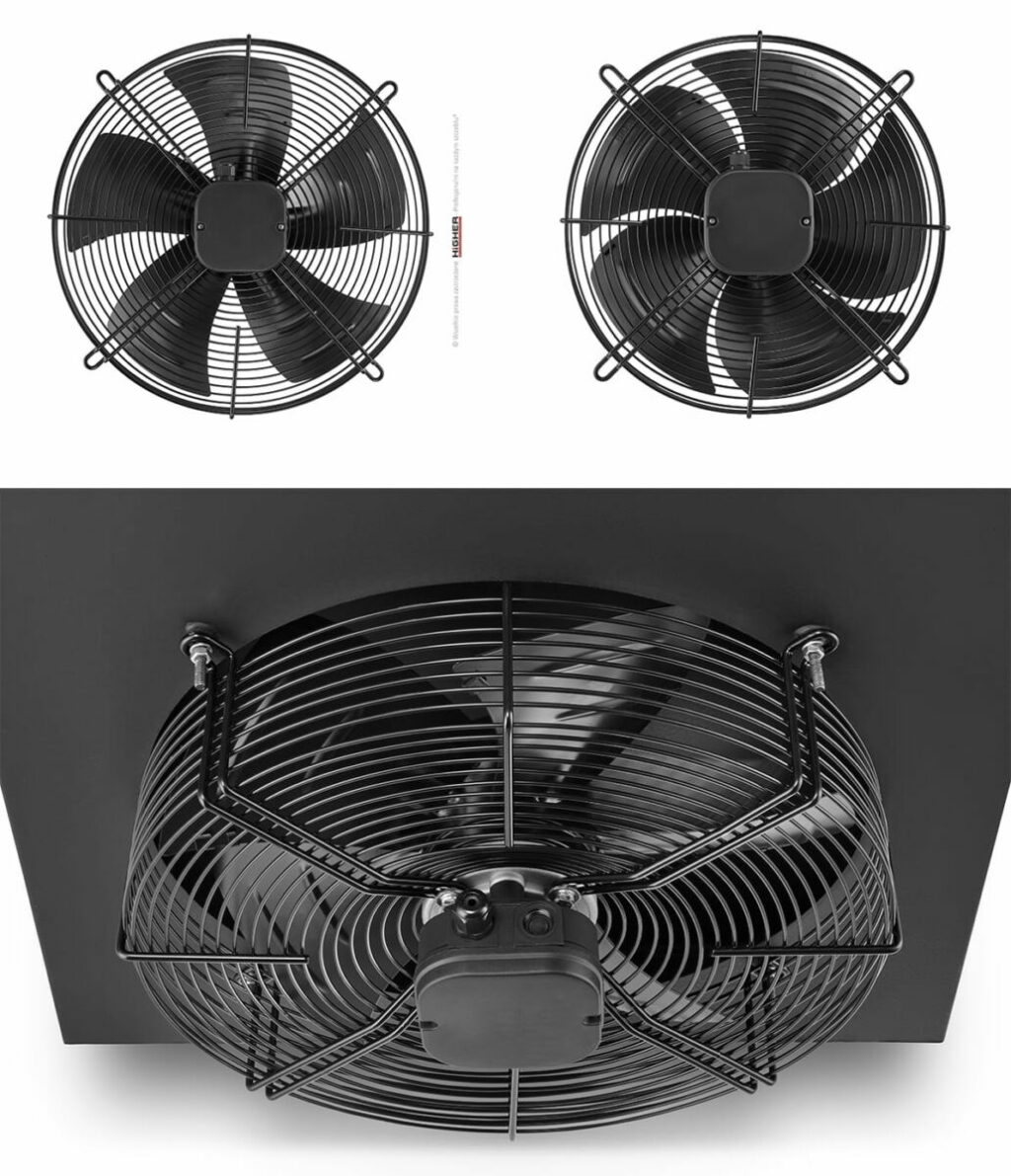 Krosnelė su ventiliatoriumi HIGHER PN5 (45 kW)