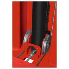 Pusiau automatinis hidraulinis koloninis keltuvas KRAFT&DELE KD5816 (230 V, 4 t)