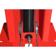 Pusiau automatinis hidraulinis koloninis keltuvas KRAFT&DELE KD5811 (230 V, 4 t)