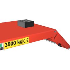 Automatinis žirklinis automobilių keltuvas KRAFT&DELE KD5820 (230 V, 3,5 t)