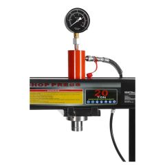 Hidraulinis presas su manometru KRAFT&DELE KD5875 (20 t)