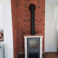 Koklinis židinys FLAMA ELDUR EKO (6 kW)