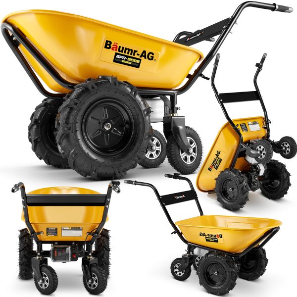 Akumuliatorinis karutis BAUMR-AG BPR-800E (100 l, 260 kg)