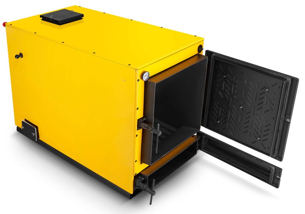 Biomasės katilas su vandens kontūru TERMOMONT BTK (40 kW)