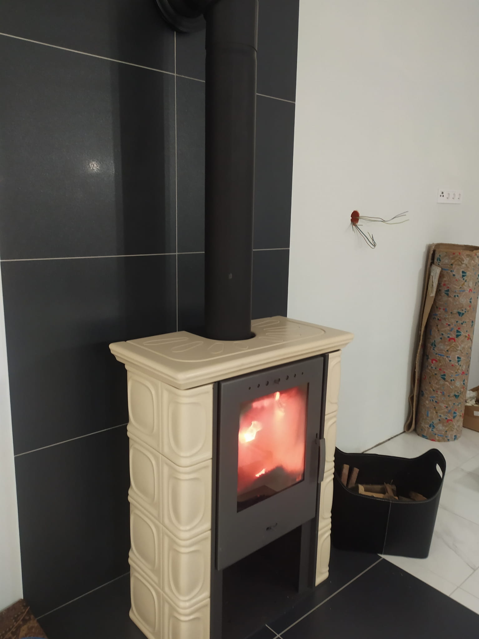 Koklinis židinys FLAMA ELDUR EKO (6 kW)