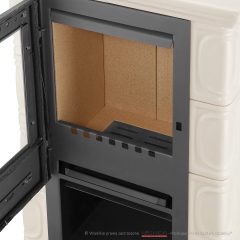 Koklinis židinys FLAMA ELDUR EKO (6 kW)