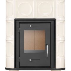 Laisvai pastatomas koklinis židinys KRIS / MORIS (8 kW)