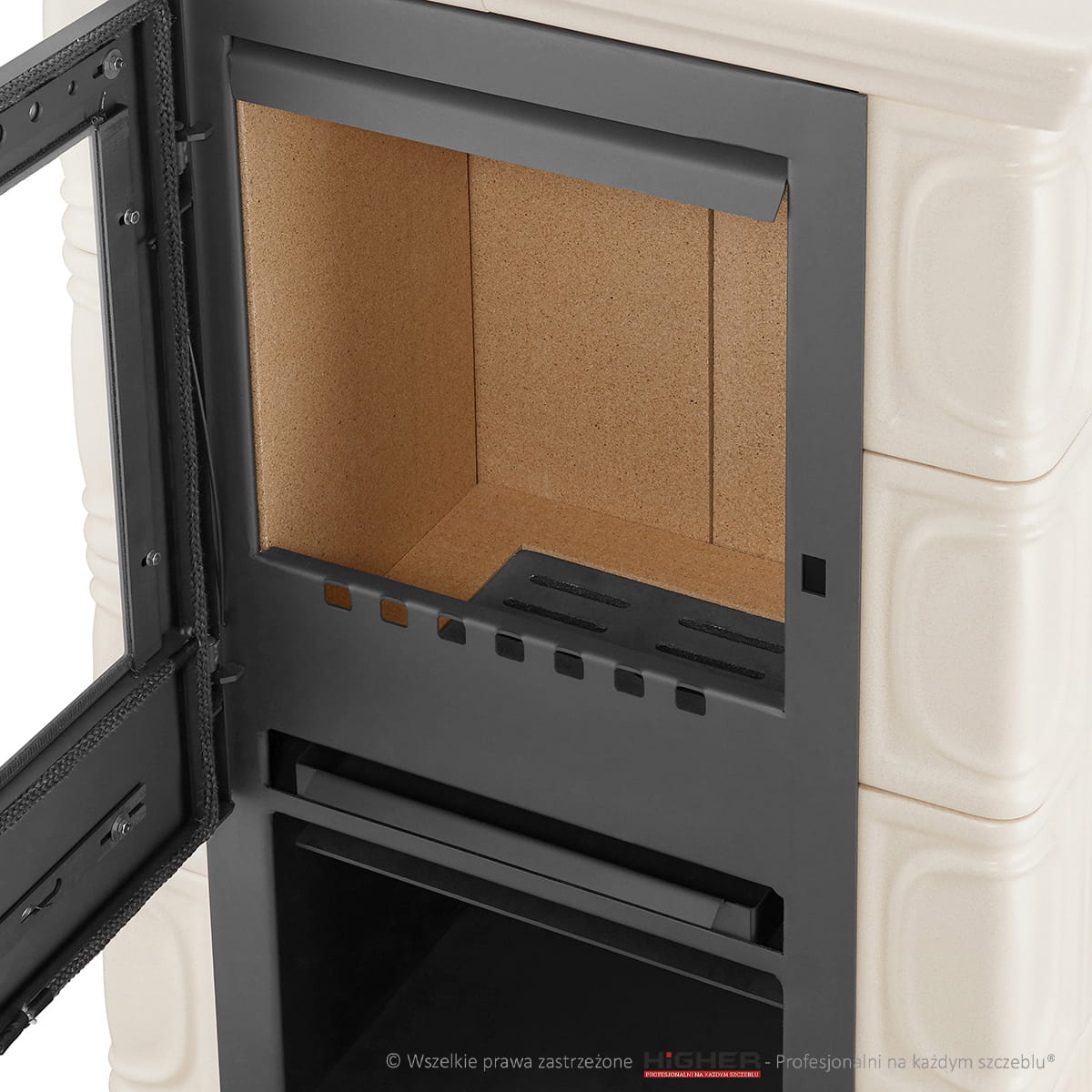 Koklinis židinys FLAMA ELDUR EKO (6 kW)