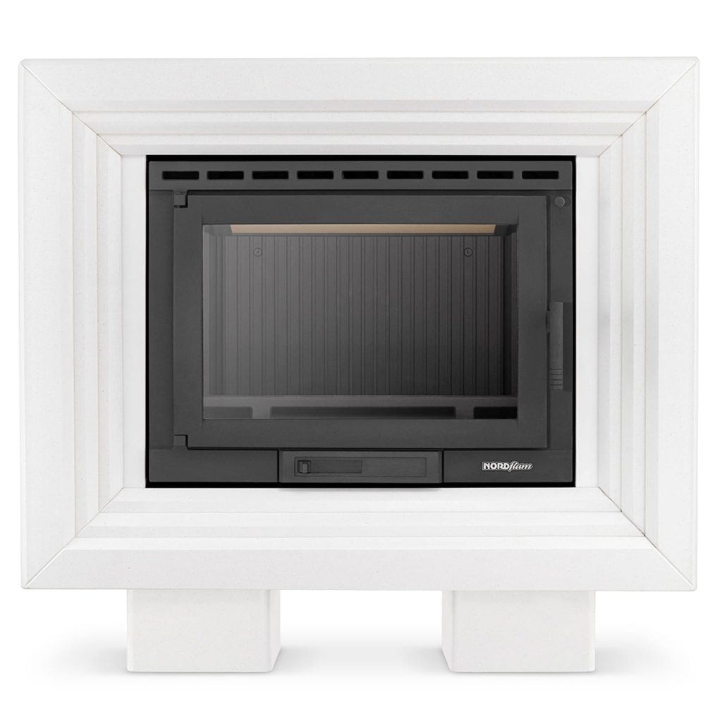 Marmuru dengtas koklinis židinys MIO BIANCO (13 kW)